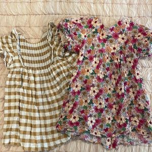Lot of 2 Zara summer dresses